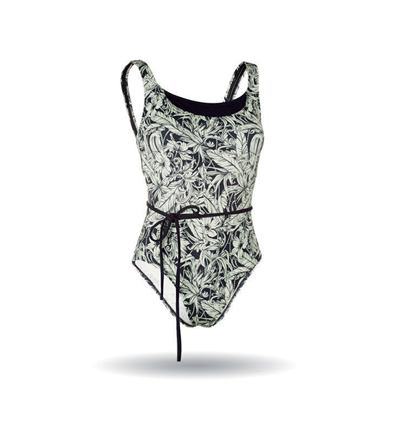 4 Bañador Jungle Print delante